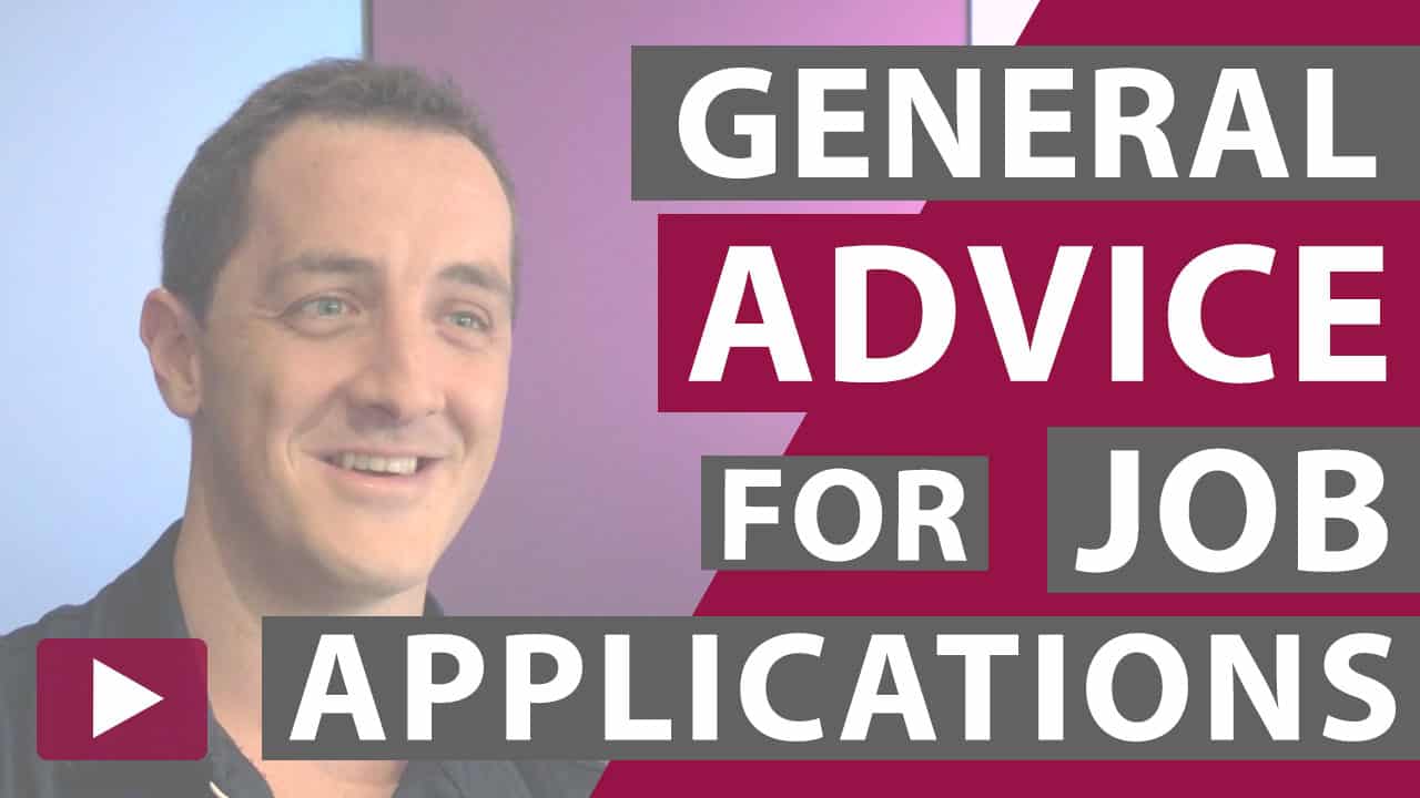 general science job application advice thumbnail