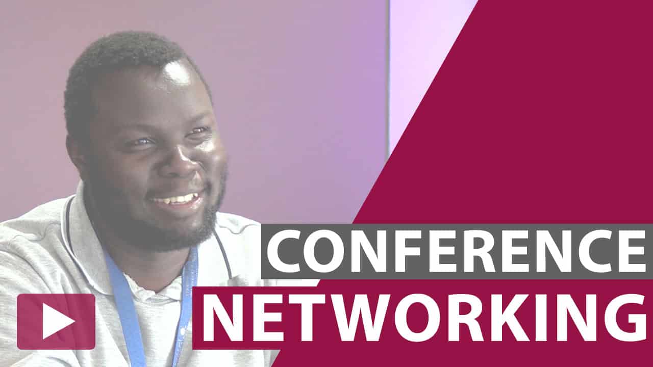 conference networking video thumbnail