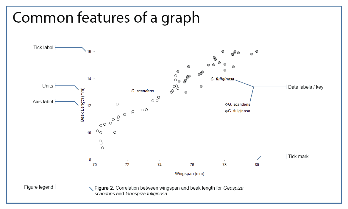 parts of scientific graphs