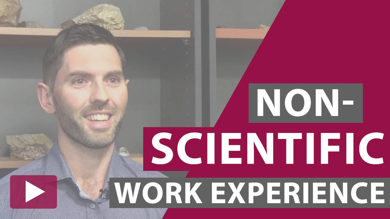 non-scientific work experience