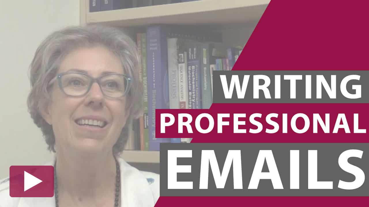 writing professional emails video thumbnail