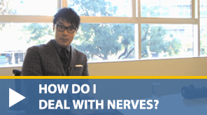 dealing with nerves